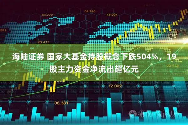 海陆证券 国家大基金持股概念下跌504%，19股主力资金净流出超亿元